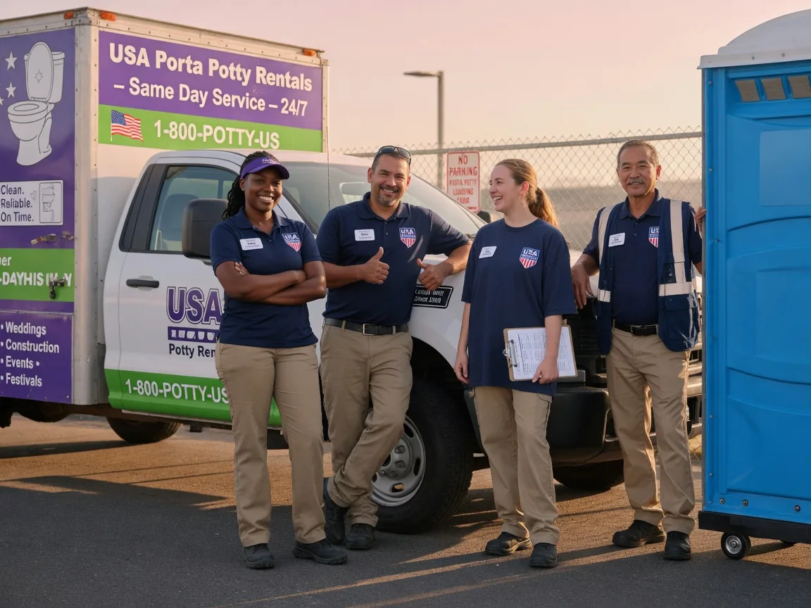 Porta Potty Rental company in Marina, CA